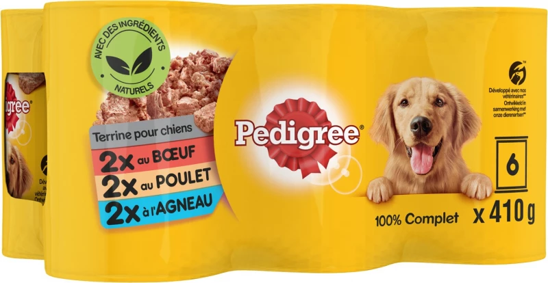 PEDIGREE TERRINES Mix Hondenvoer 1 PEDIGREE TERRINES Mix Hondenvoer