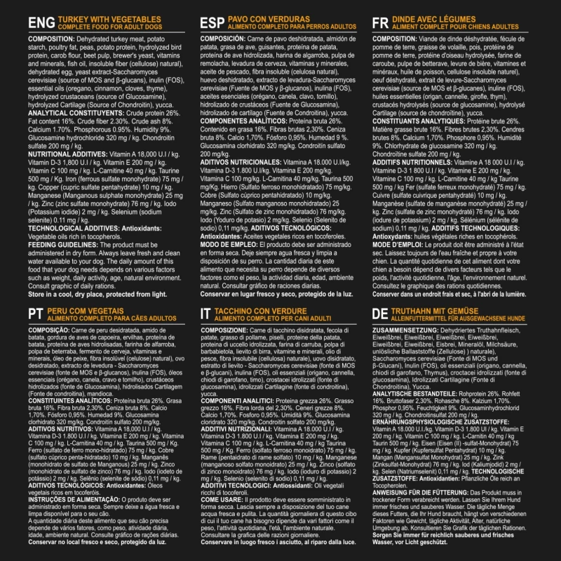 ARQUIVET Adult Grain Free - Met Kalkoen & Groente 6 ARQUIVET Adult Grain Free - Met Kalkoen & Groente - Afbeelding 6