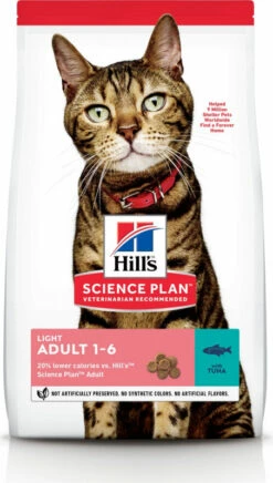 HILL'S Science Plan Adult Light - Met Tonijn