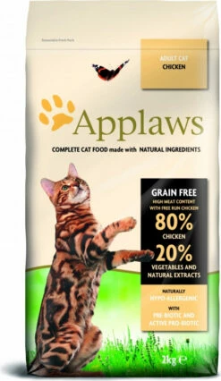 APPLAWS Grain Free Cat Adult - Met Kip