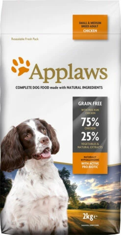 APPLAWS Grain Free Small/Medium Breed Adult - Met Kip