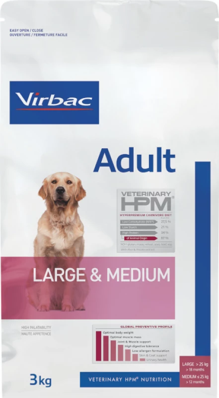 VIRBAC Veterinary HPM Adult Large & Medium 2 VIRBAC Veterinary HPM Adult Large & Medium - Afbeelding 2