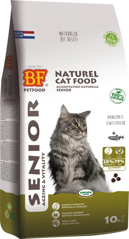 BIOFOOD Senior Cat 100% Natuurlijk Kattenvoer 2 BIOFOOD Senior Cat 100% Natuurlijk Kattenvoer - Afbeelding 2