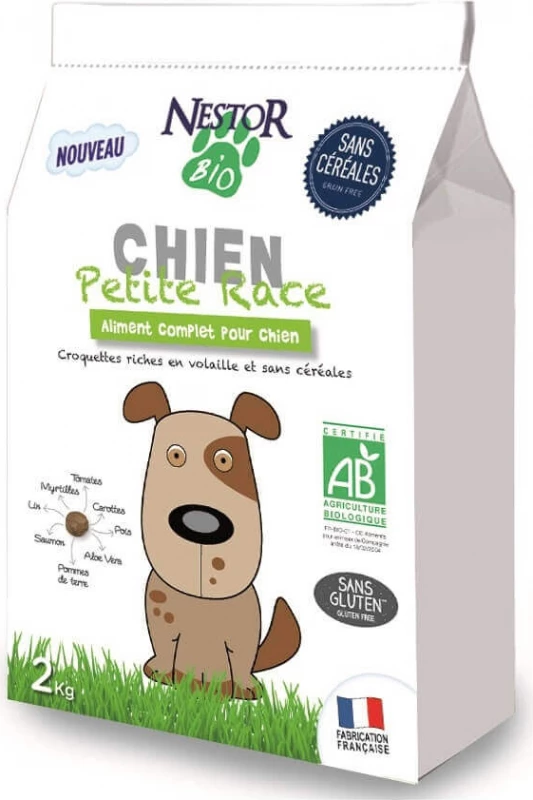 NESTOR BIO, Graanvrij, Voor Kleine Honden 2 NESTOR BIO, Graanvrij, Voor Kleine Honden - Afbeelding 2