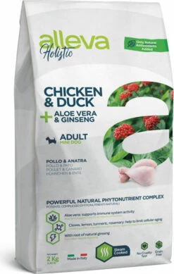 ALLEVA Holistic Kip & Eend Adult Mini Dog