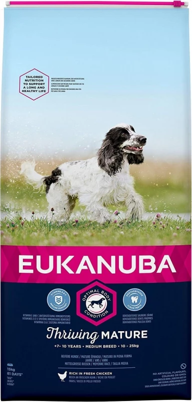 Eukanuba Mature & Senior Medium 1 Eukanuba Mature & Senior Medium