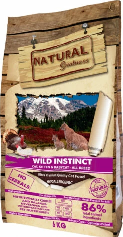 NATURAL GREATNESS Wild Instinct Cat & Kitten All Breed 5 NATURAL GREATNESS Wild Instinct Cat & Kitten All Breed -EUKANUBA Winkel lm 17638af86134b65d0f10fe33d30dd76442e1651481767