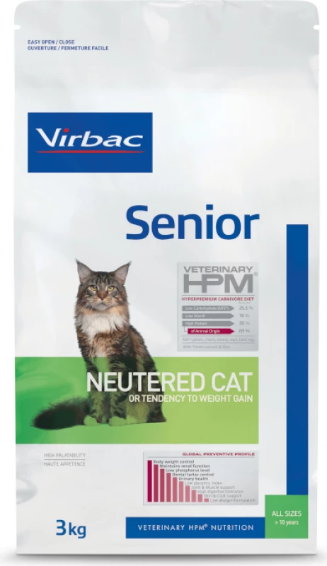 VIRBAC Veterinary HPM Senior Neutered Cat 2 VIRBAC Veterinary HPM Senior Neutered Cat - Afbeelding 2