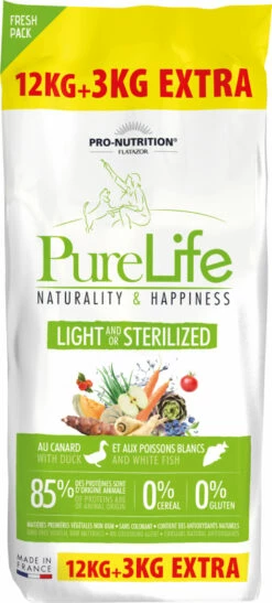 PRO-NUTRITION Flatazor Pure Life Grainfree Light & Sterilized -EUKANUBA Winkel lm 19984d9ee44e457ddef7f2c4f25dc8fa8651653638300