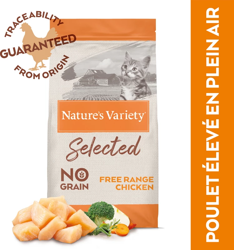 NATURE'S VARIETY Selected Kitten, Kip 2 NATURE'S VARIETY Selected Kitten, Kip - Afbeelding 2