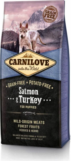 CARNILOVE Puppy Zalm En Kalkoen