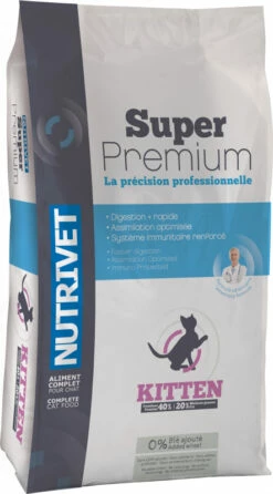 NUTRIVET Super Premium Kitten, Met Gevogelte