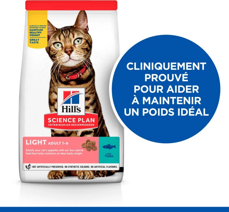 HILL'S Science Plan Adult Light - Met Tonijn 2 HILL'S Science Plan Adult Light - Met Tonijn - Afbeelding 2
