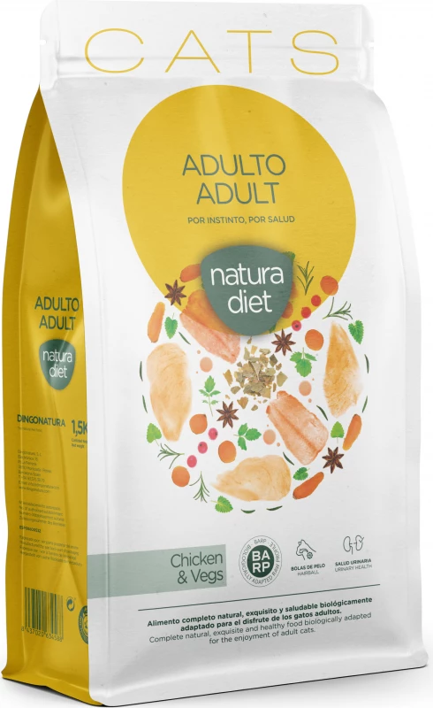 NATURA DIET CATS Chicken & Vegs 2 NATURA DIET CATS Chicken & Vegs - Afbeelding 2