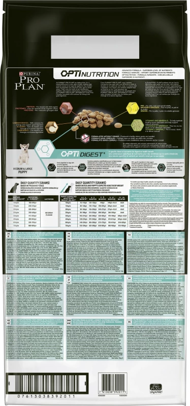 PRO PLAN Medium & Large Adult OptiDigest Puppy, Met Kalkoen 2 PRO PLAN Medium & Large Adult OptiDigest Puppy, Met Kalkoen - Afbeelding 2