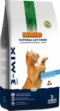 BIOFOOD 3-MIX Kattenvoer