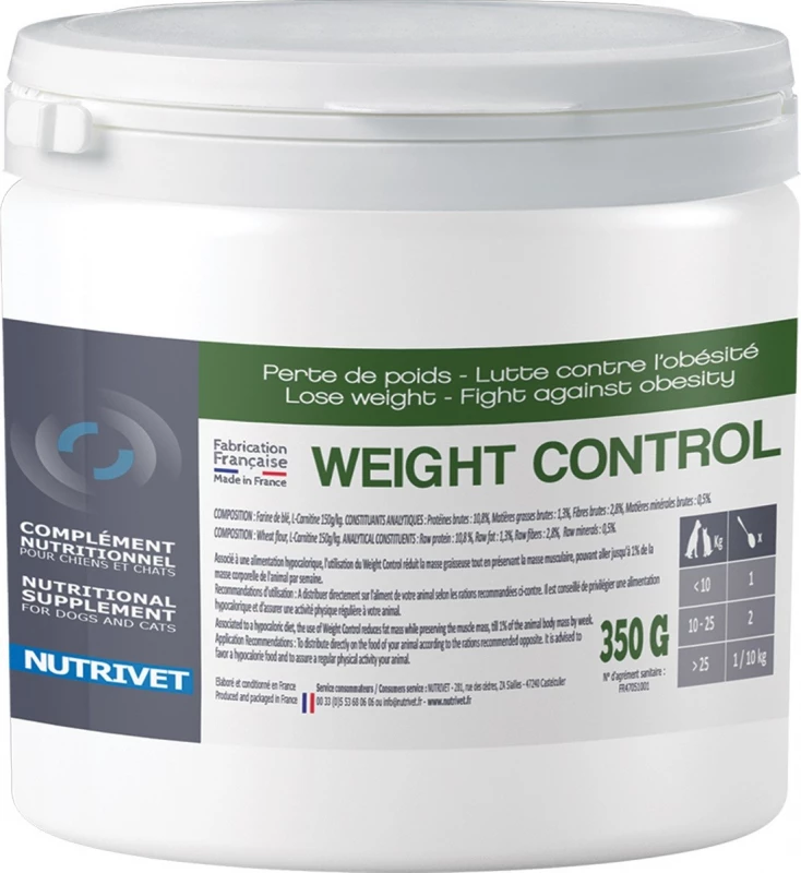 NUTRIVET Weight Control 2 NUTRIVET Weight Control - Afbeelding 2