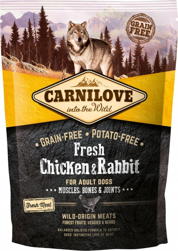 CARNILOVE FRESH Chicken & Rabbit 2 CARNILOVE FRESH Chicken & Rabbit - Afbeelding 2
