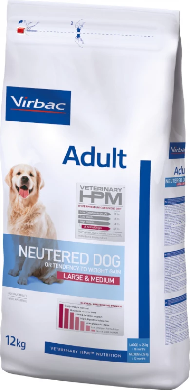 Virbac Veterinary HPM Neutered Large & Medium 1 Virbac Veterinary HPM Neutered Large & Medium