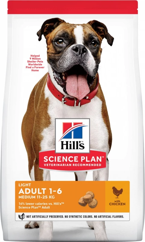 HILL'S Science Plan Canine Adult Light Medium 1 HILL'S Science Plan Canine Adult Light Medium