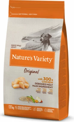 NATURE'S VARIETY Original Dog Mini Adult, Met Scharrelkip 7 NATURE'S VARIETY Original Dog Mini Adult, Met Scharrelkip -EUKANUBA Winkel lm 345d81f9c1be2e08964bf9f24b15f0e49001619082641