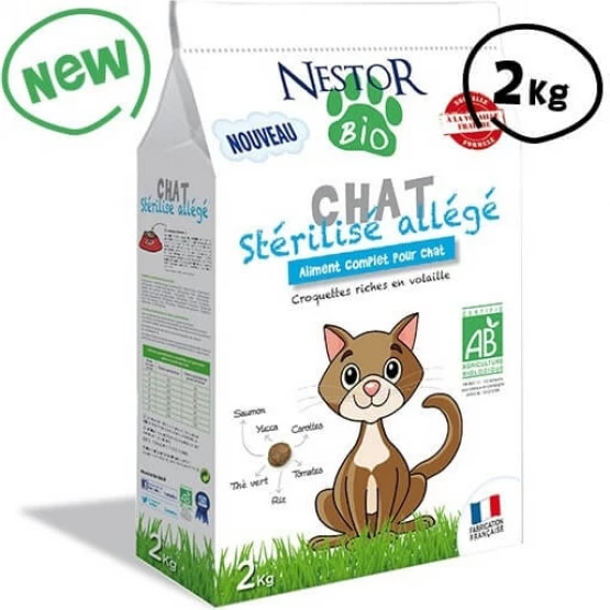 NESTOR BIO Cat Sterilized 2 NESTOR BIO Cat Sterilized - Afbeelding 2