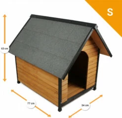 Houten Hok Voor Buiten Voor Honden En Katten ZOLIA Black Cléo -EUKANUBA Winkel lm 399352fe25daf686bdb4edca223c921acea1573142356