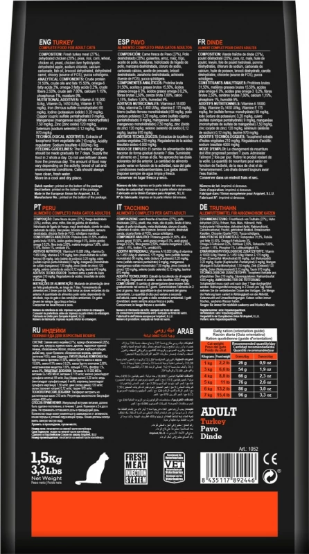 ARQUIVET Cat Adult - Met Kalkoen 4 ARQUIVET Cat Adult - Met Kalkoen - Afbeelding 4