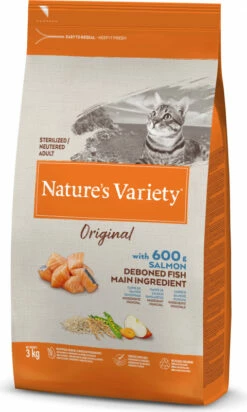 NATURE'S VARIETY Original Cat Adult Sterilised, Met Zalm 7 NATURE'S VARIETY Original Cat Adult Sterilised, Met Zalm -EUKANUBA Winkel lm 41117d63b1625c816c22647a73e1482372b1619081664