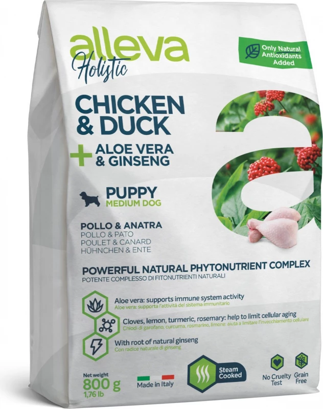 ALLEVA Holistic Puppy Medium Dog 2 ALLEVA Holistic Puppy Medium Dog - Afbeelding 2