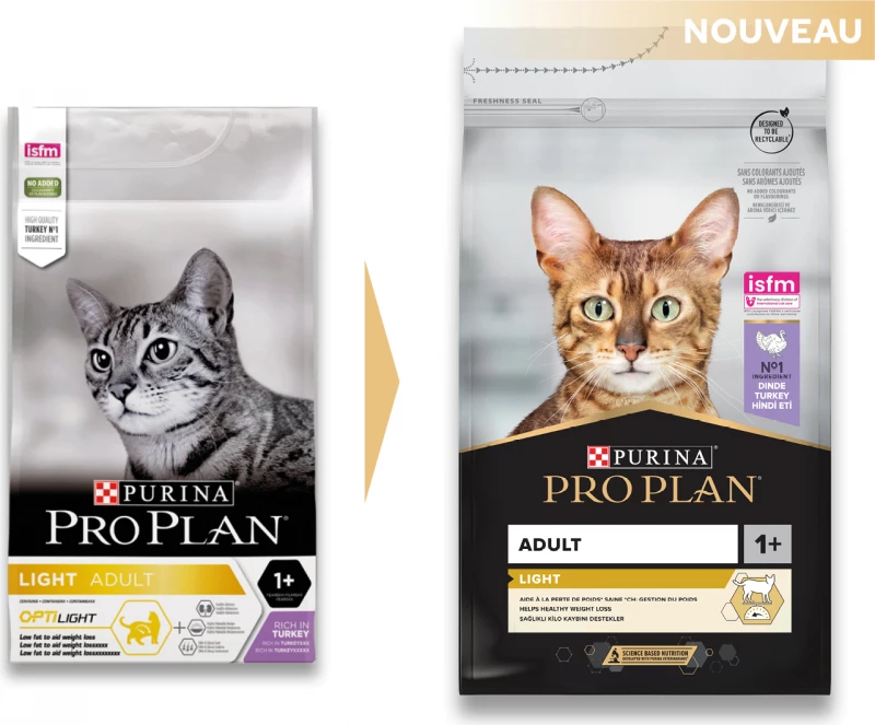 PRO PLAN Adult Light Rijk Aan Kalkoen En Rijst Voor Katten 4 PRO PLAN Adult Light Rijk Aan Kalkoen En Rijst Voor Katten - Afbeelding 4