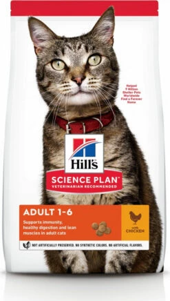HILL'S Science Plan Cat Adult, Met Kip