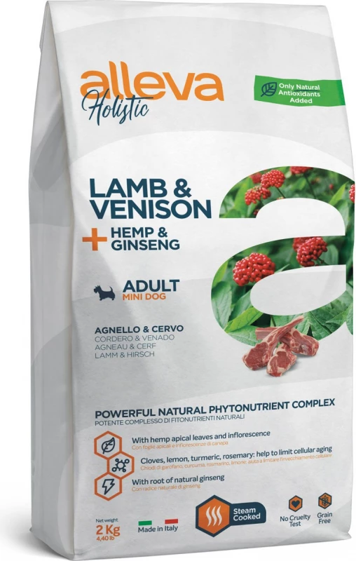 ALLEVA Holistic Adult Mini Dog - Lam & Hert 1 ALLEVA Holistic Adult Mini Dog - Lam & Hert
