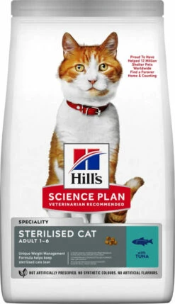 HILL'S Science Plan Feline Young Adult Sterilised Cat Met Tonijn