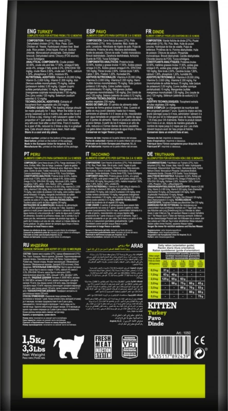 ARQUIVET Kitten - Met Kalkoen 4 ARQUIVET Kitten - Met Kalkoen - Afbeelding 4