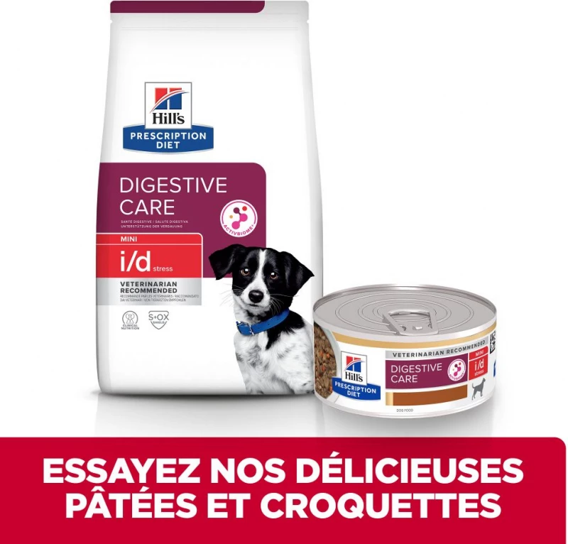 HILL'S Prescription Diet I/D Stress Mini Digestive Care Stoofpotje Voor Kleine Honden 4 HILL'S Prescription Diet I/D Stress Mini Digestive Care Stoofpotje Voor Kleine Honden - Afbeelding 4