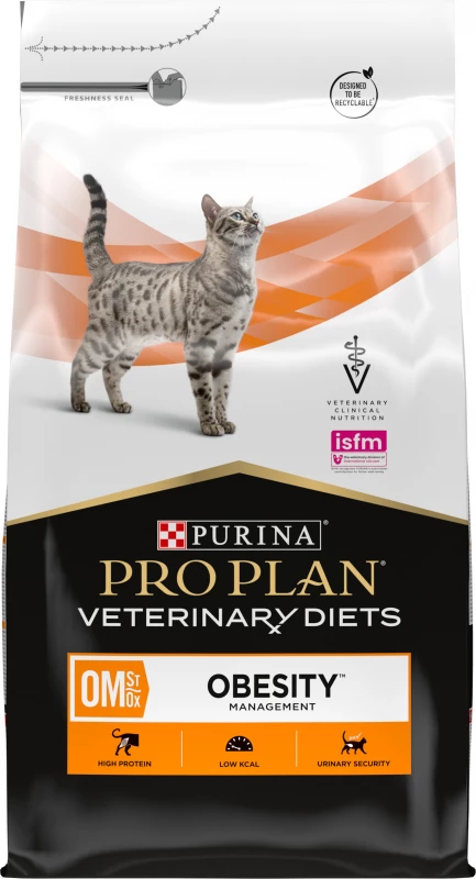 PRO PLAN Veterinary Diets Feline OM St/Ox Obesity Management 2 PRO PLAN Veterinary Diets Feline OM St/Ox Obesity Management - Afbeelding 2