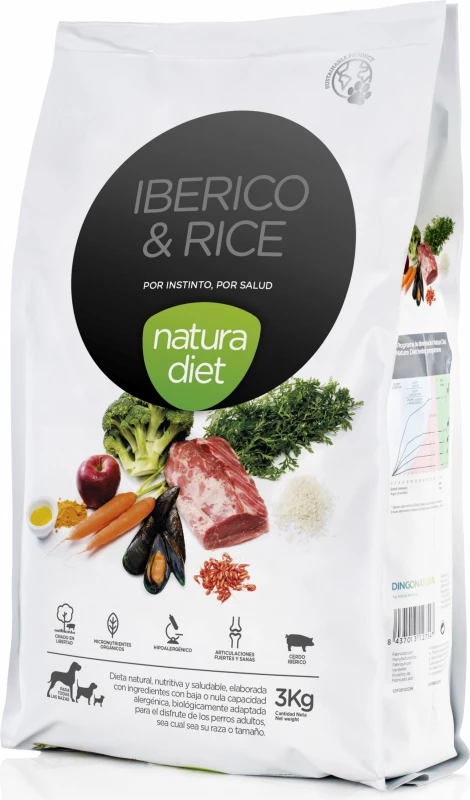 NATURA DIET Ibérico & Rice 1 NATURA DIET Ibérico & Rice
