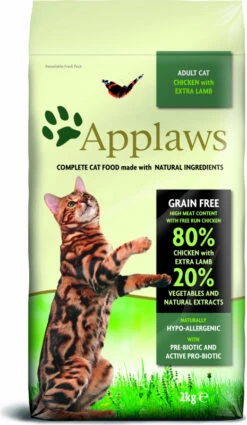 Applaws Adult Cat Grain Free, Chicken And Lamb
