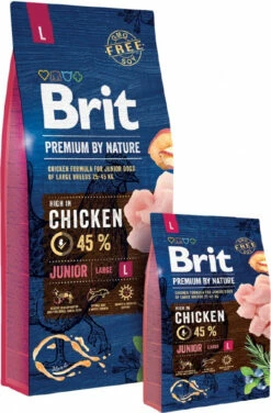 BRIT Premium By Nature Junior L Voor Grote Puppy's