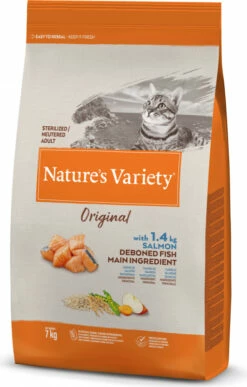 NATURE'S VARIETY Original Cat Adult Sterilised, Met Zalm