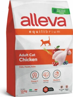 ALLEVA Equilibrium Adult Cat, Met Kip