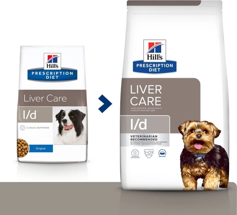 HILL'S Prescription Diet L/D Liver Care 2 HILL'S Prescription Diet L/D Liver Care - Afbeelding 2