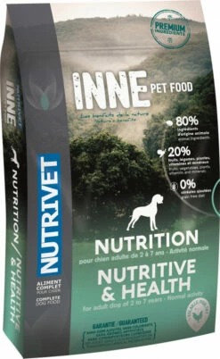 NUTRIVET Inne Nutrition Voor Volwassen Honden, Met Gevogelte