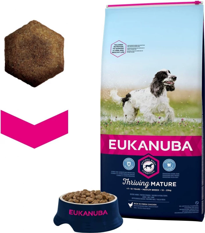 Eukanuba Mature & Senior Medium 3 Eukanuba Mature & Senior Medium - Afbeelding 3