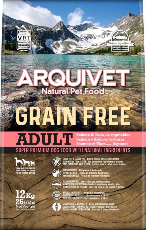 ARQUIVET Adult Grain Free Salmon & Tuna 1 ARQUIVET Adult Grain Free Salmon & Tuna