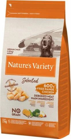 NATURE'S VARIETY Selected Medium Maxi Adult, Met Scharrelkip 5 NATURE'S VARIETY Selected Medium Maxi Adult, Met Scharrelkip -EUKANUBA Winkel lm 69110a5ab2db37feedfdeaab192ead4ac0e1658388331