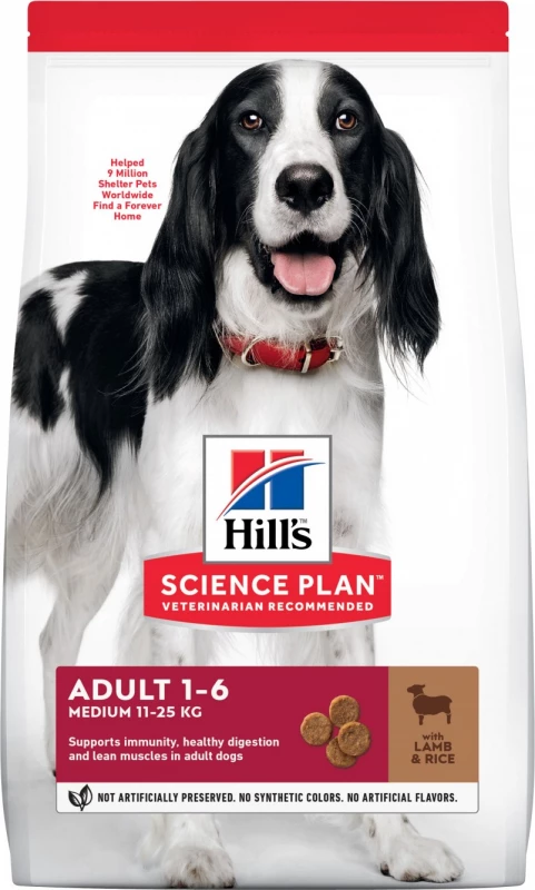 HILL'S Science Plan Plan Canine Adult Medium 1 HILL'S Science Plan Plan Canine Adult Medium