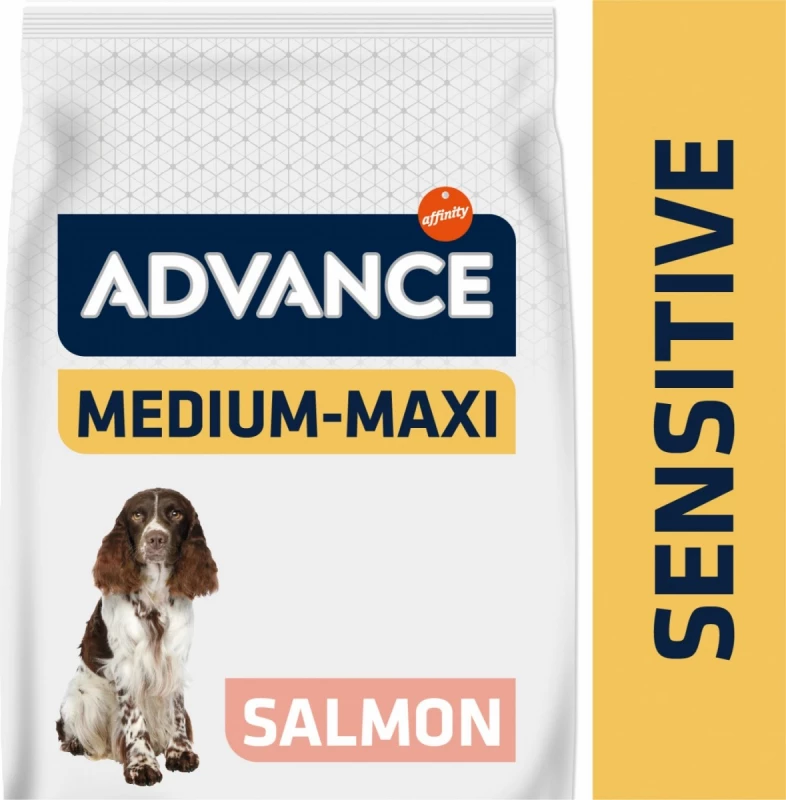 Advance Sensitive Medium Maxi, Met Zalm 1 Advance Sensitive Medium Maxi, Met Zalm
