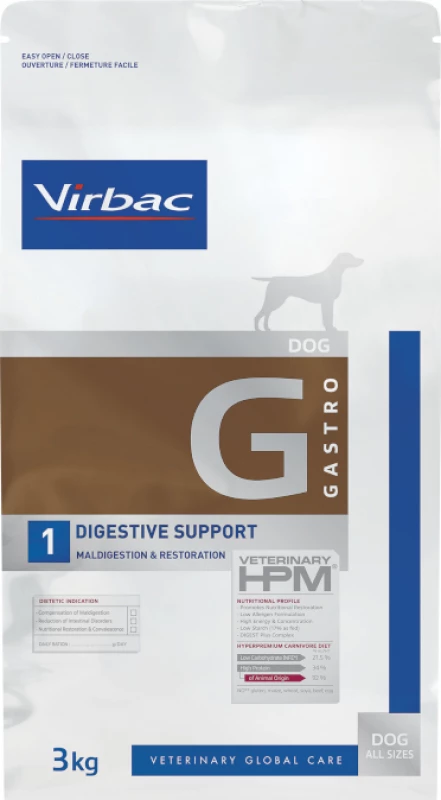 Virbac Veterinary HPM G1 - Digestive Support 2 Virbac Veterinary HPM G1 - Digestive Support - Afbeelding 2